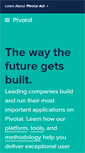 Mobile Screenshot of pivotal.io